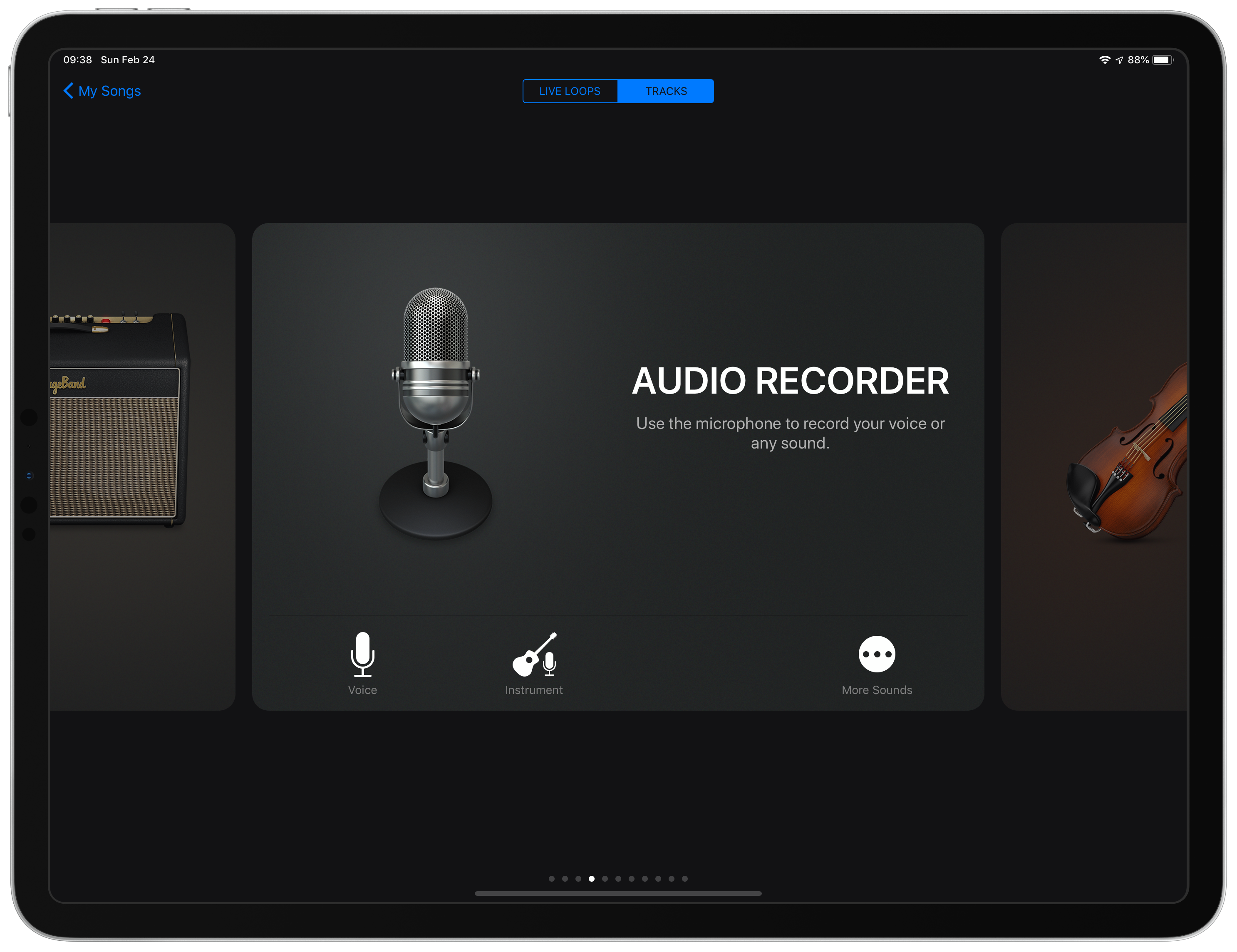 GarageBand Instrument - Audio Recorder